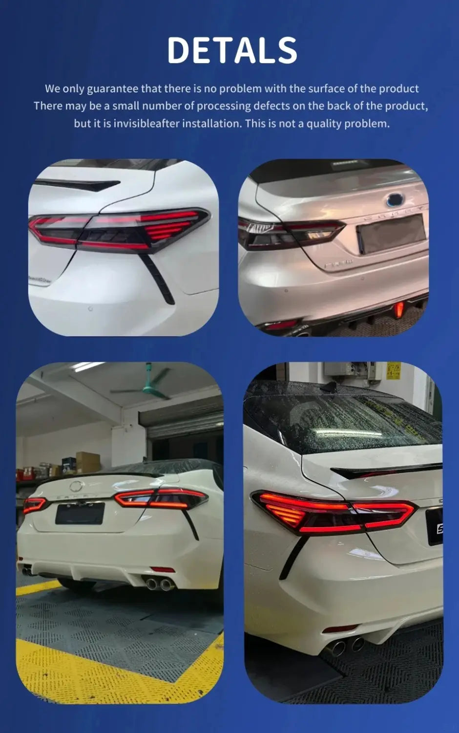 Car Styling for Toyota Camry LED Tail Light 2018 - 2023