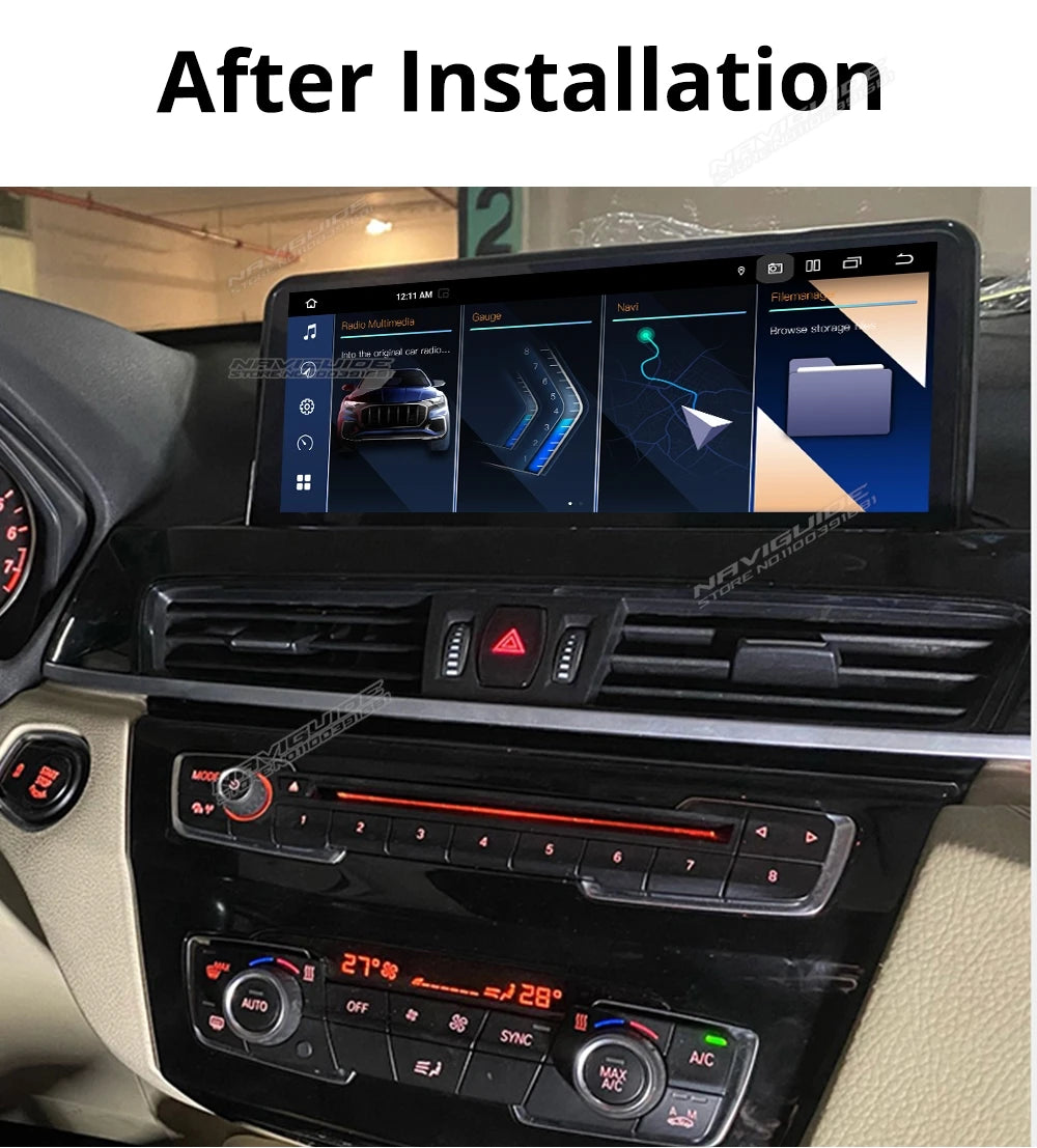 Carplay Car Radio Audio Stereo for BMW X1 F48 X2 F49