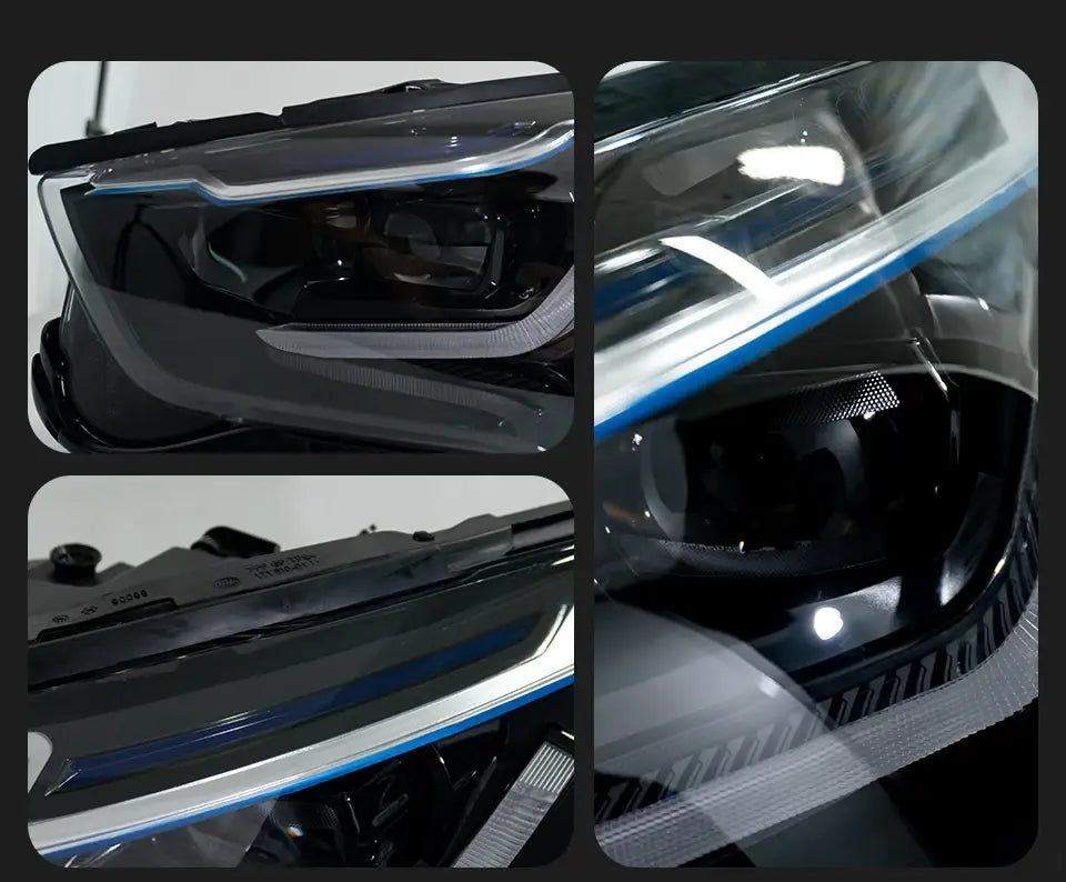 BMW F07 5 Series GT 5GT LED Angel Eye Headlight DRL Hid Head