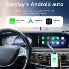 Dual 12.3 Inch Android13 For Mercedes Benz S W222 2014-2017 Carplay Car Radio Stereo Multimedia Video Player GPS Navigation Auto - CAR CRAFT INDIA