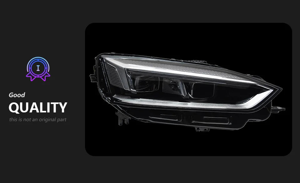 Car Front Headlight for AUDI A5 LED 2017-2019 Headlight