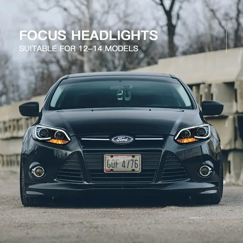 For Ford Focus 2012-2014 Car Headlight Assembly LED Lights