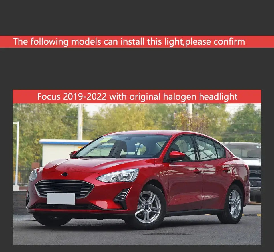 Ford Focus Headlights 2019 New Focus 5 LED Headlight Dynamic