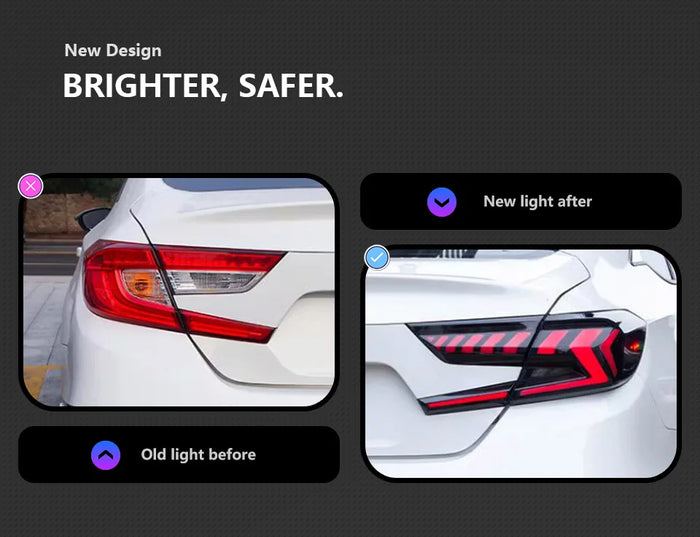 Accord Tail Lights 2018-2022 New Accord LED Tail lamp light