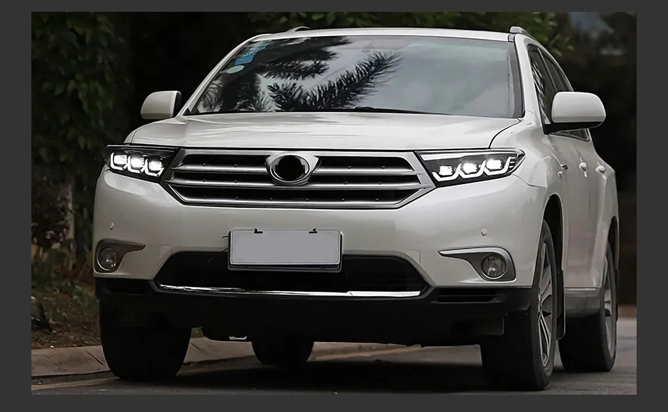 Car Styling Head lamp light for Toyota Highlander Headlights