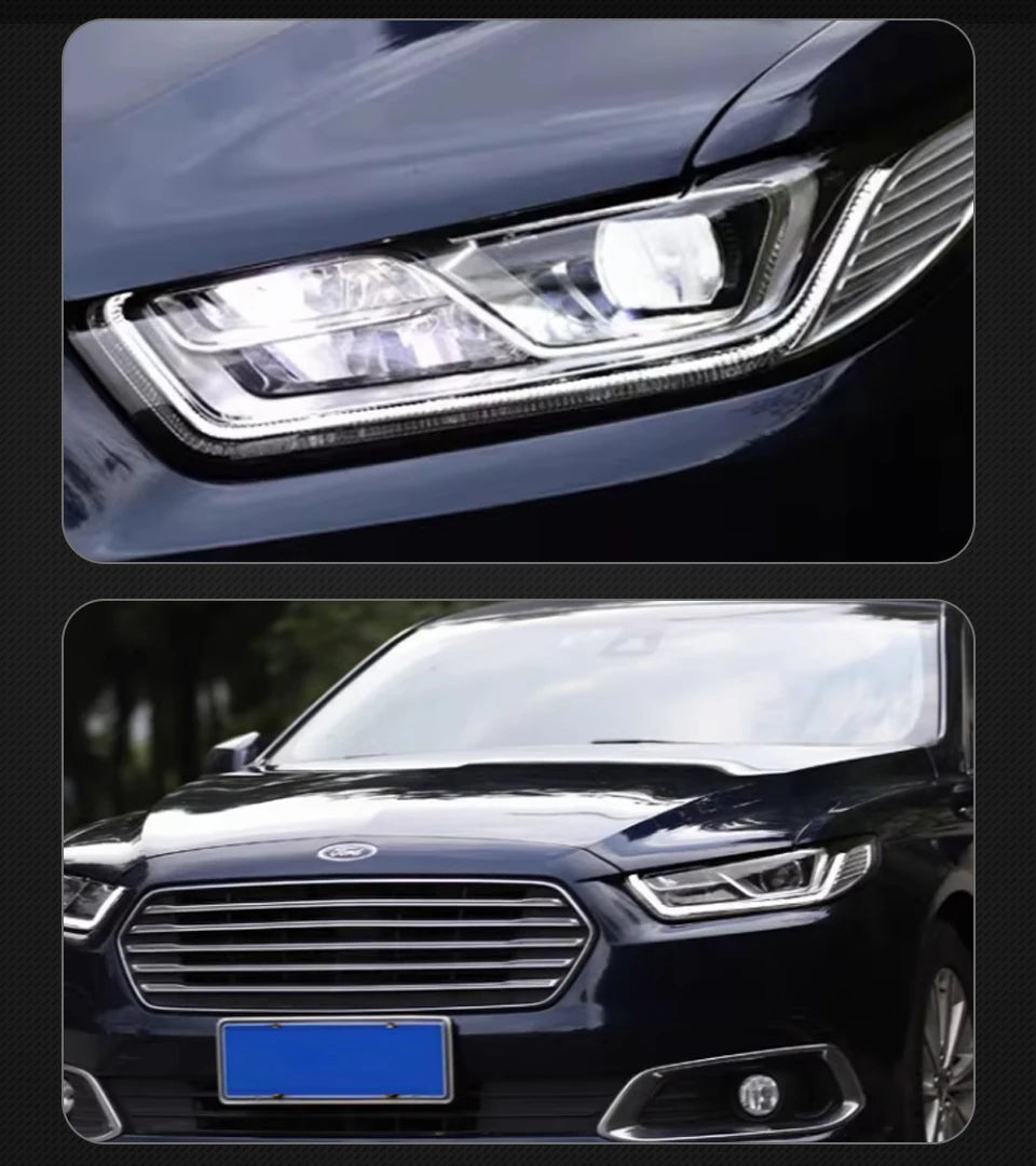 Car Styling Head Lamp for Ford Taurus Headlights 2015-2018