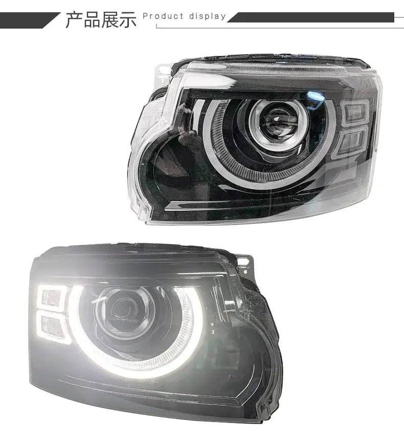 Car Headlights for Land Rover Discovery 3 4 2010-2017 Front