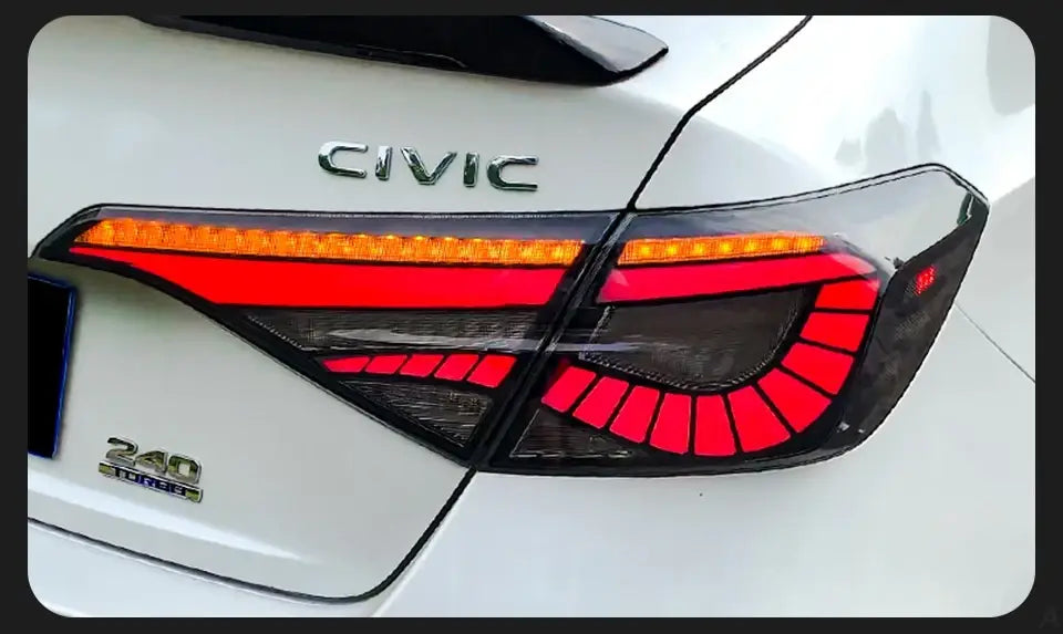 Car Lights for Honda Civic LED Tail Light 2021-2022 Civic