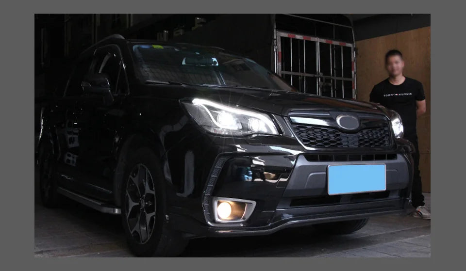 Car Styling Head lamp light for Forester Headlights