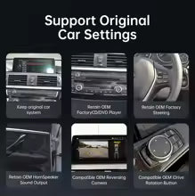 Car Radio Video Multimedia Player for BMW 5 Series 6 Series G30 G32 2018 - 2023 EVO System Carplay Auto Android 16 Navi GPS NO 2 DINS