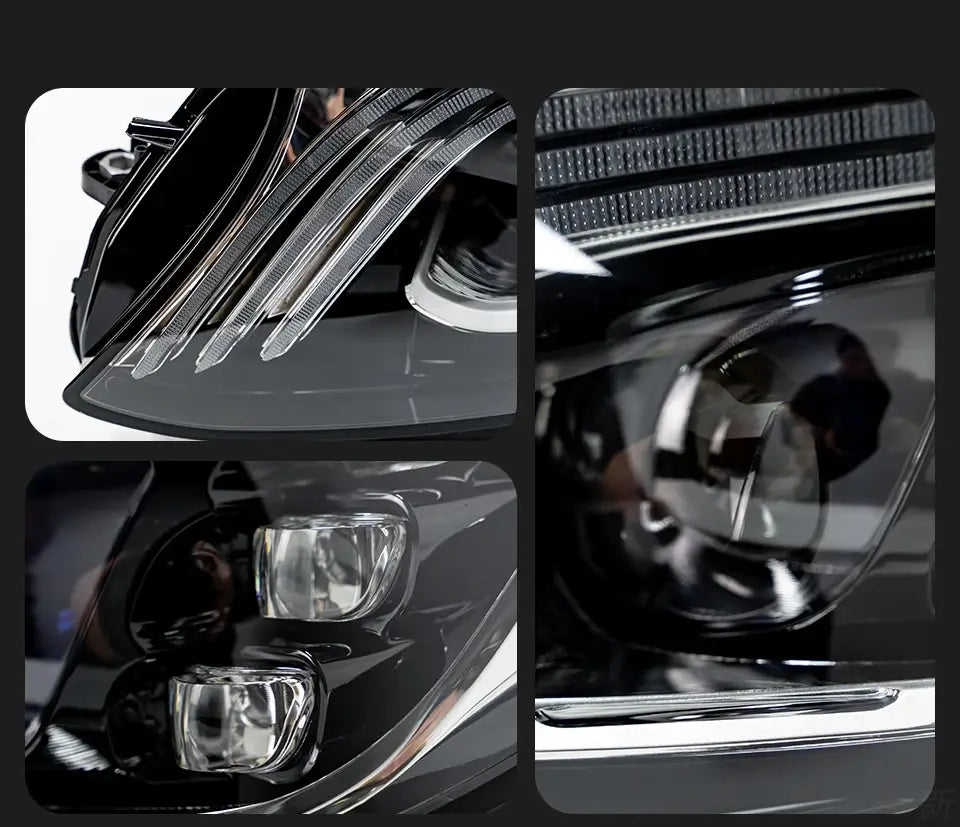 Car Lights for Benz W205 LED Headlight Projector Lens