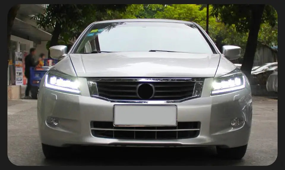 Car Styling Head lamp light for Accord LED Headlight