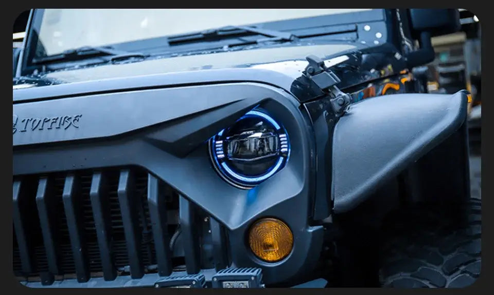 Head lamp light for Jeep Wrangler LED Headlight 2007-2017