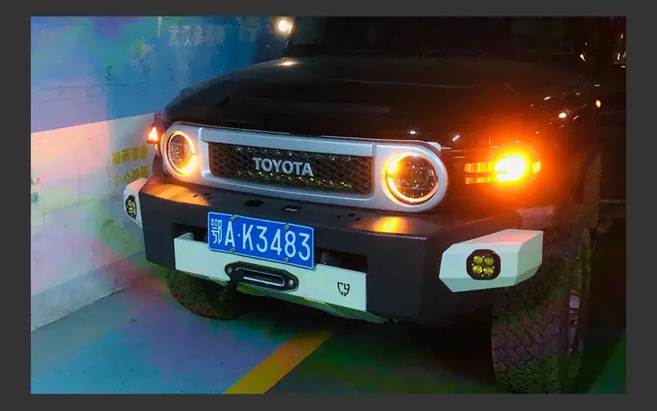 Car Styling Head lamp light for Toyota FJ Cruiser Headlights