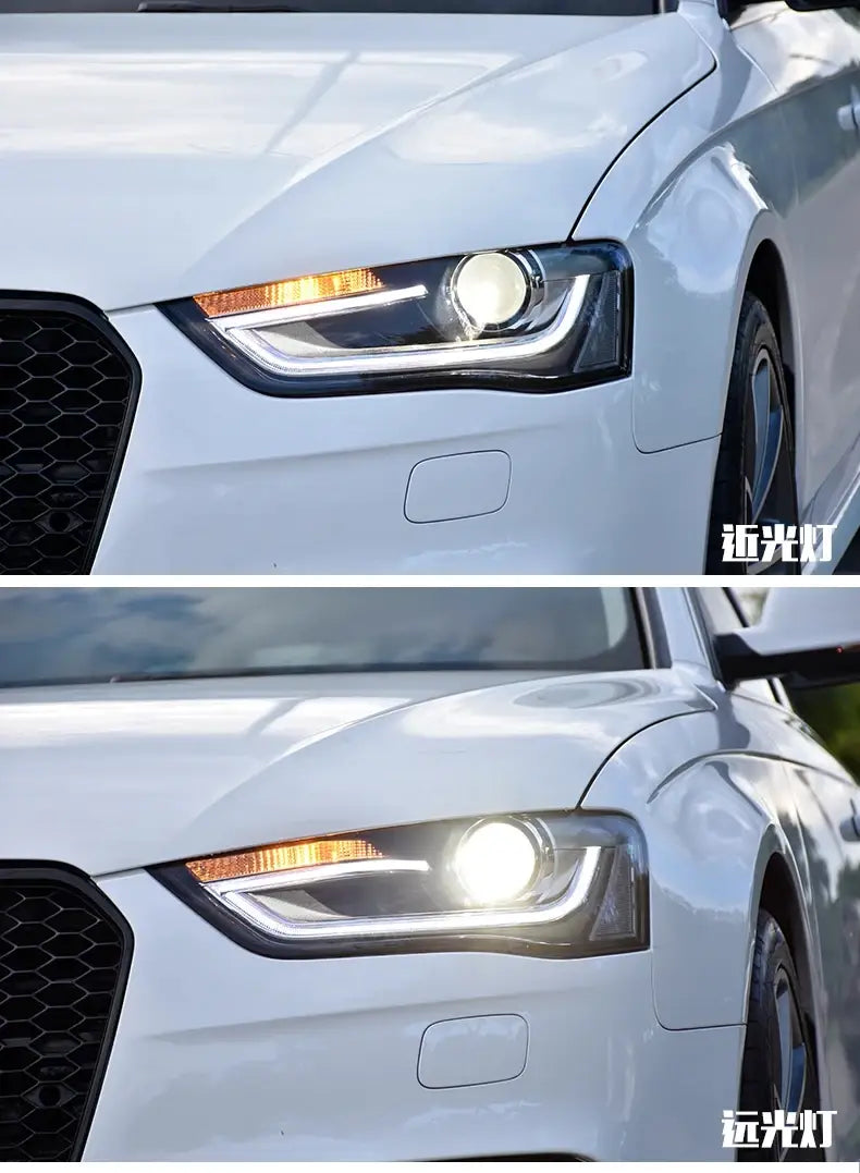 Audi A4 LED Headlight 2013-2016 Headlights A4L DRL Turn