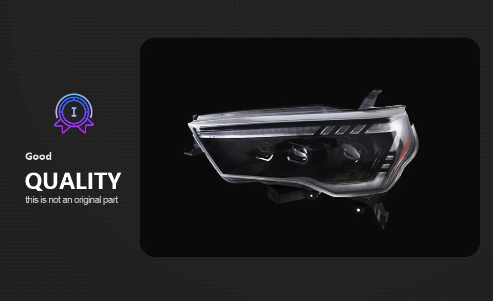 Car Styling Head Lamp for 4 Runner Headlights 2014-2020