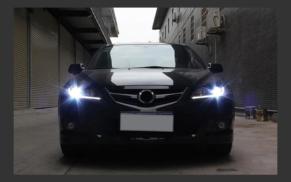 Mazda 6 Headlights 2004-2012 Mazda6 LED Headlight LED DRL