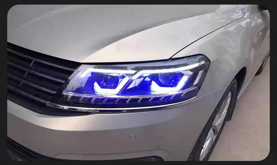 VW Passat B7 Headlights 2011-2016 LED Headlight DRL Hid Head