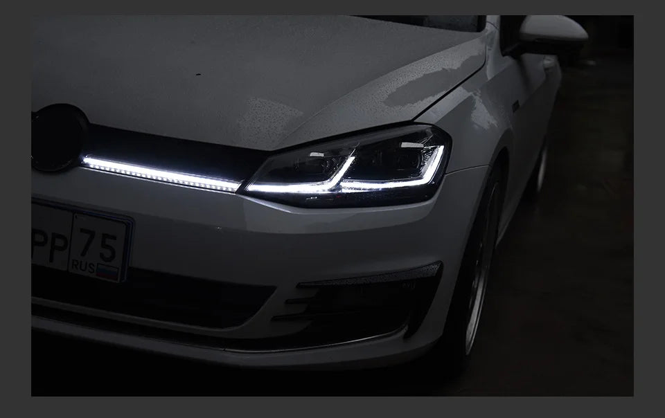 Car Lights for VW Golf 7 LED Headlight Projector 2013-2020