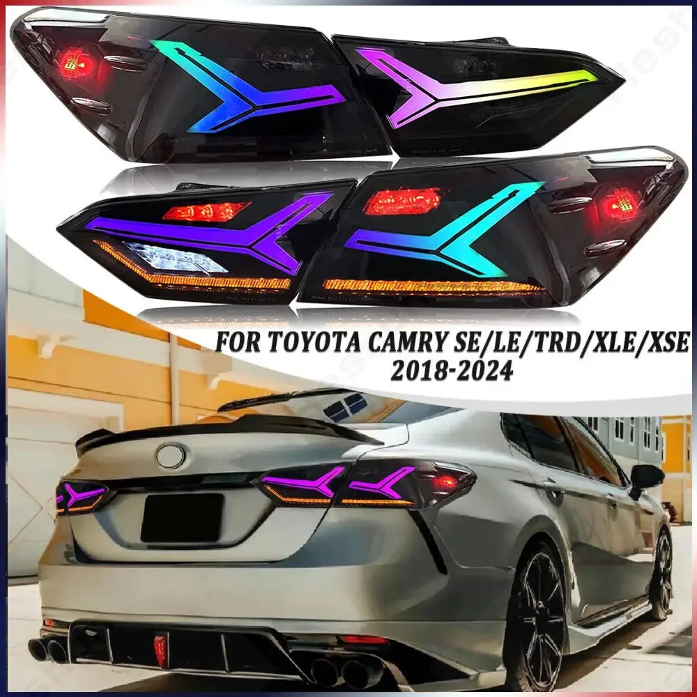 Taillights for Toyota Camry 8Th Gen 2018 2019 2020 2021