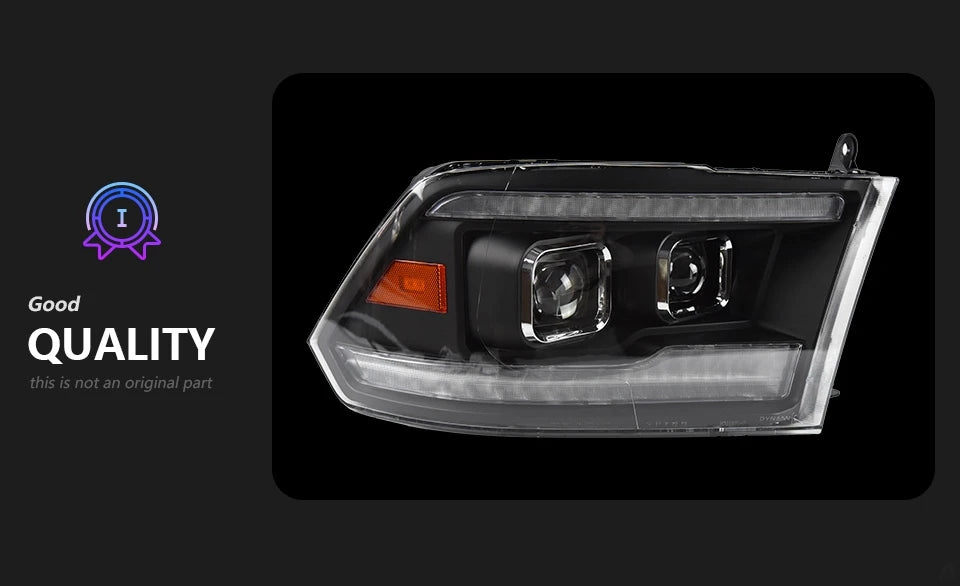 Car Styling Head lamp light for Dodge Ram Headlights