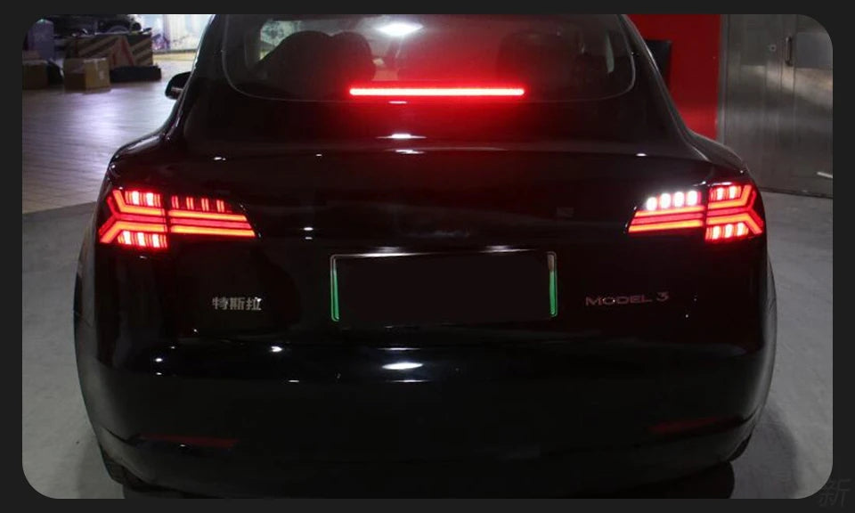 Car Styling Tail lamp light for Tesla Model 3 Tail Lights