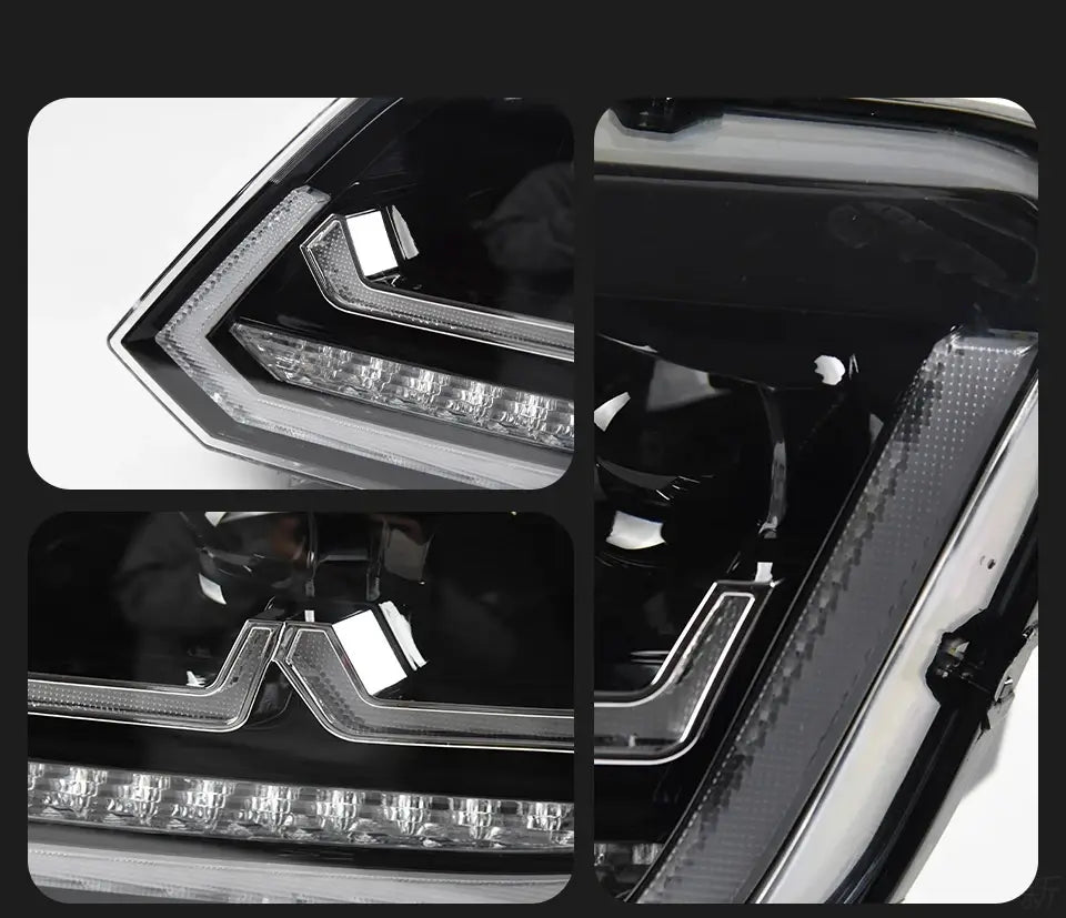 Car Styling Head lamp light for VW Amarok Headlights