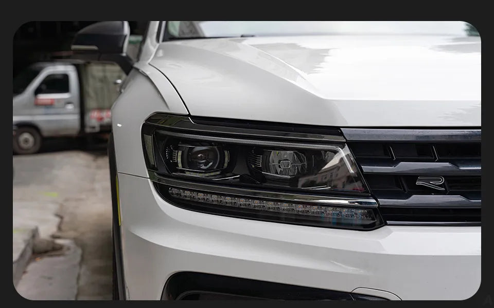 VW Tiguan Headlights 2017-2021 Tiguan LED Headlight DRL Hid