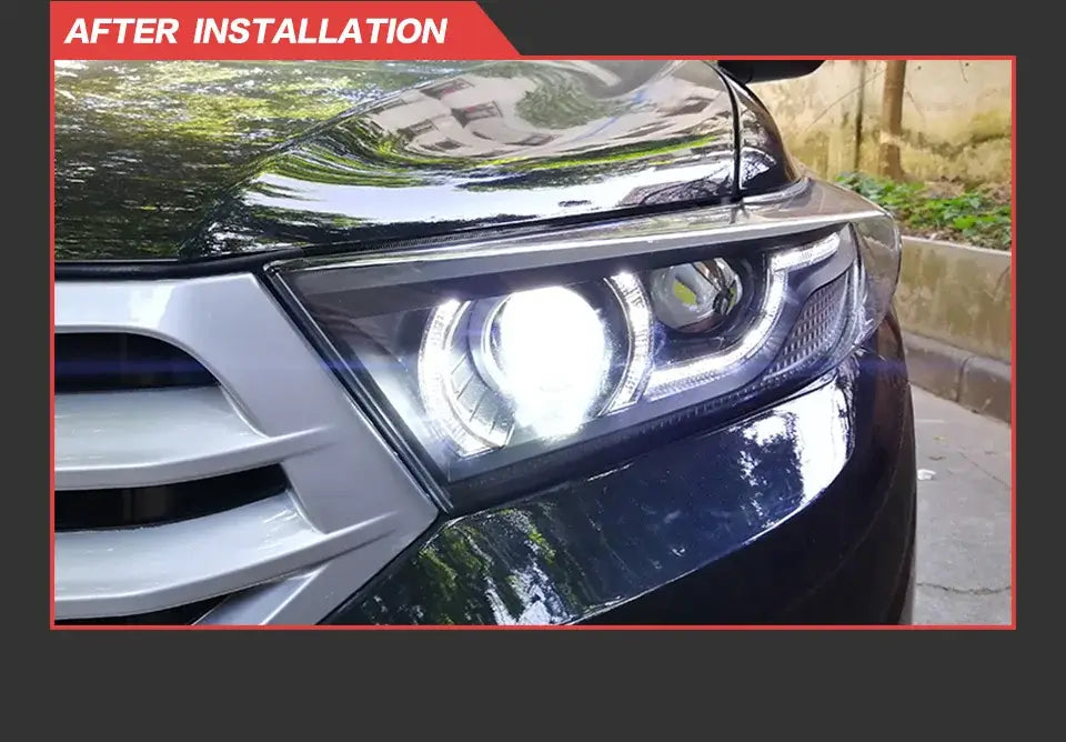 Toyota Highlander Headlights 2012 Highlander LED Headlight