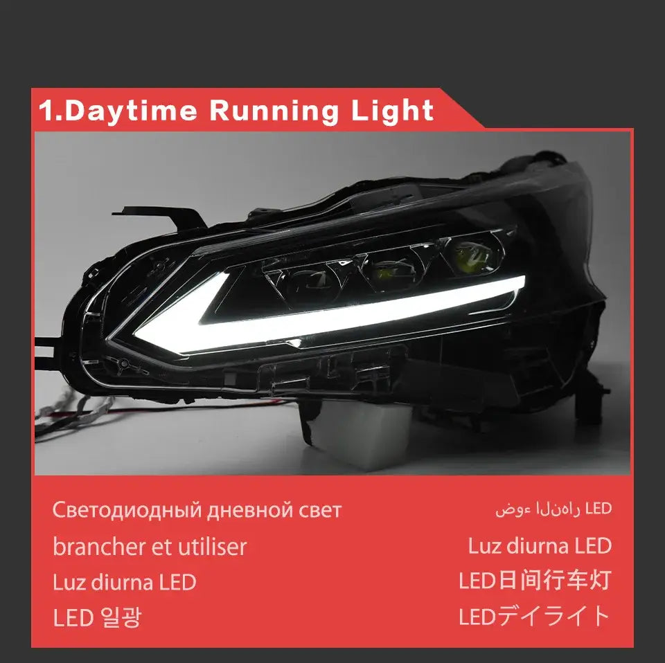 Car Styling Head lamp light for Nissan Teana Headlights