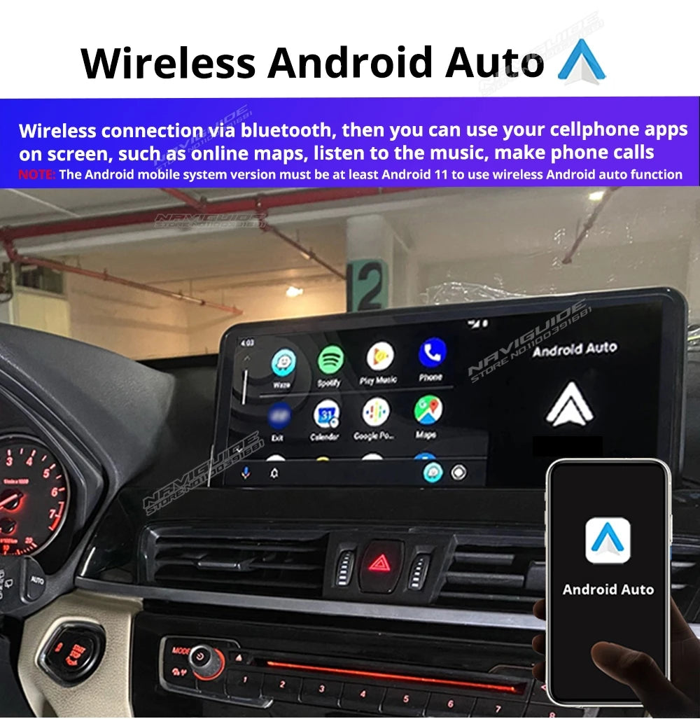 Carplay Car Radio Audio Stereo for BMW X1 F48 X2 F49