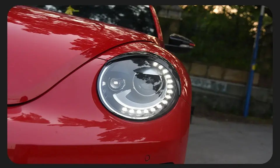 VW Beetle Headlights 2013-2017 Beetle LED Headlight DRL Hid