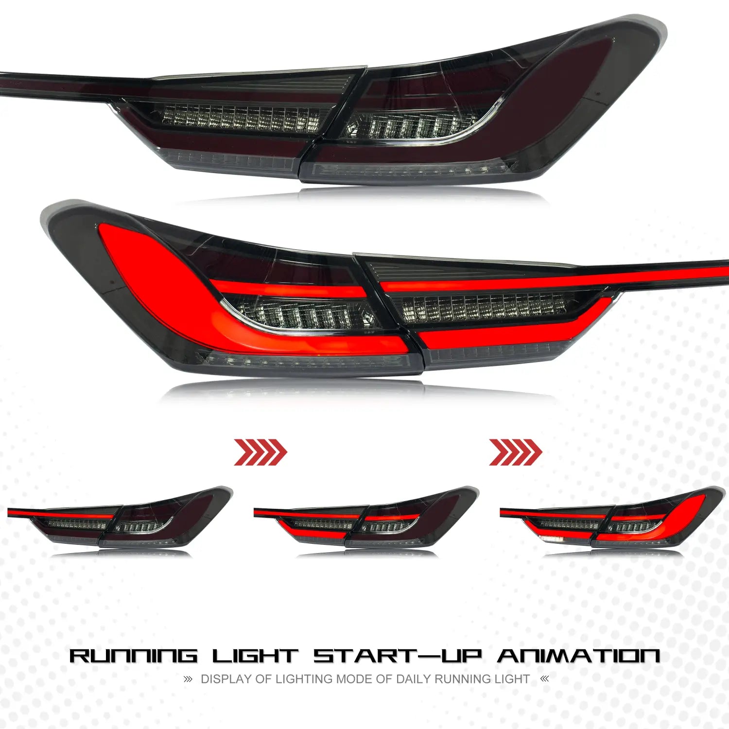 LED Tail Lights & Trunk Lamp for Toyota Camry 2018 2019