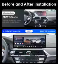 Car Radio Video Multimedia Player for BMW 5 Series 6 Series G30 G32 2018 - 2023 EVO System Carplay Auto Android 16 Navi GPS NO 2 DINS