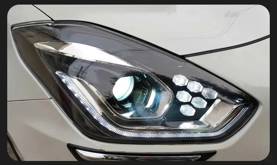 Car Styling Head lamp light for Suzuki Swift Headlights