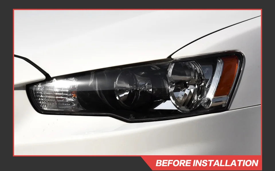 Car Styling Headlights for Mitsubishi Lancer LED Headlight