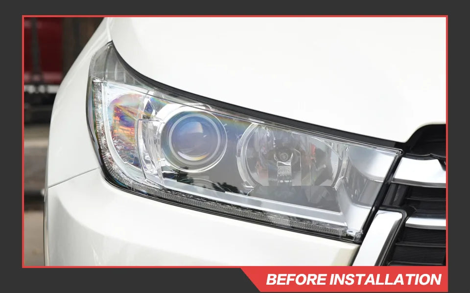 Car Styling Head lamp light for Toyota Highlander Headlights