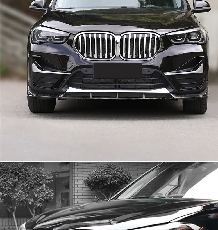 For BMW X1 Body Kit BMW F48 F49 Spoiler Front Lip Side