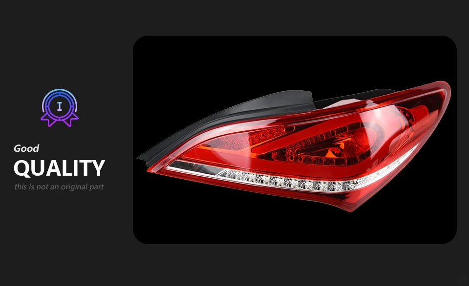 Car Styling Tail lamp light for Hyundai Rohens Coupe