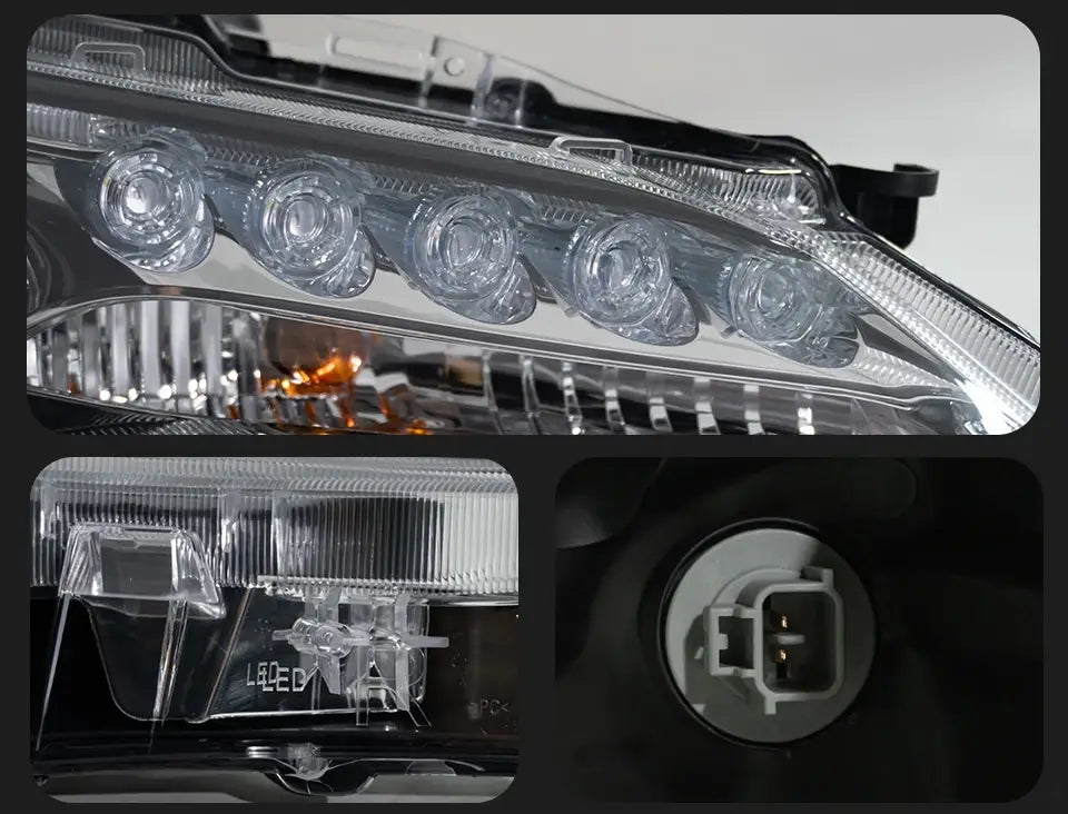 Toyota Fortuner Headlights 2016-2018 All LED Headlight LED