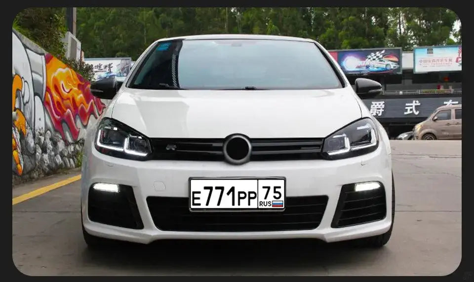 Car Styling Head lamp light for VW Golf 6 Headlights