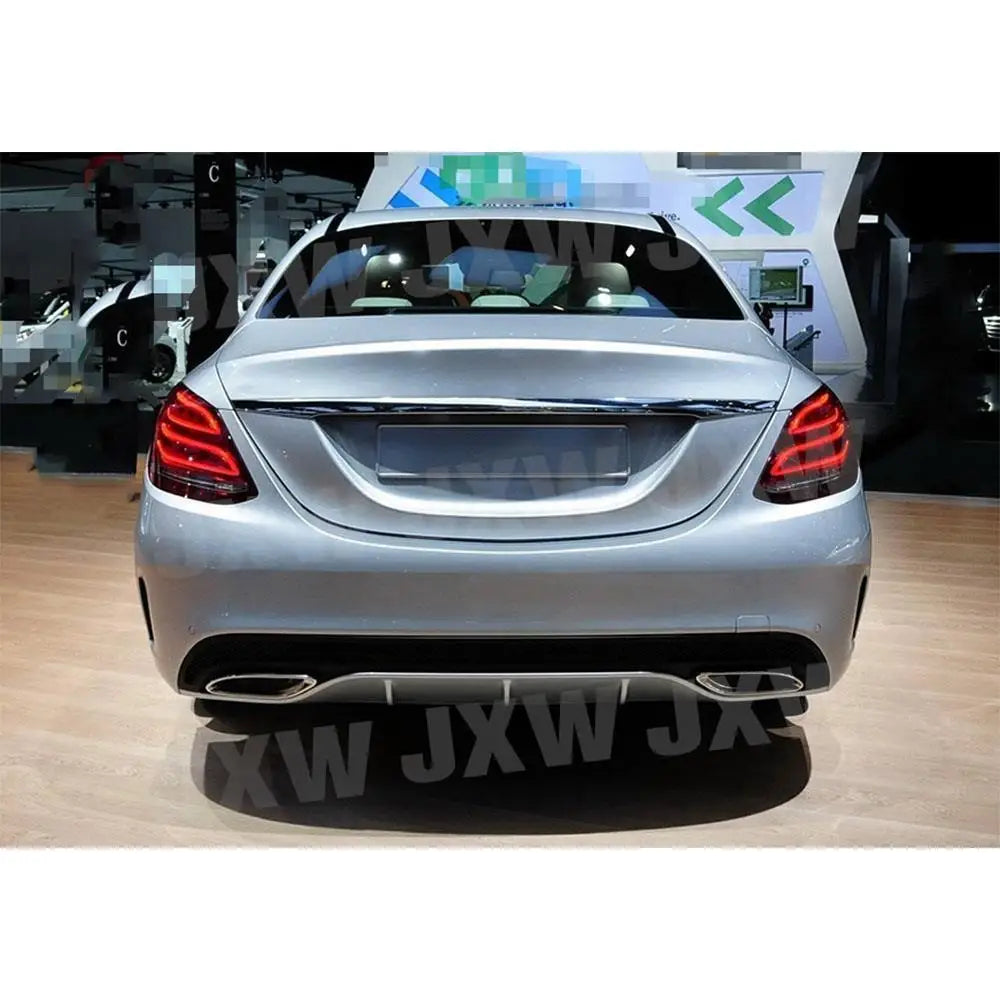 Dry Carbon Fiber Rear Boot Spoiler for Mercedes Benz C