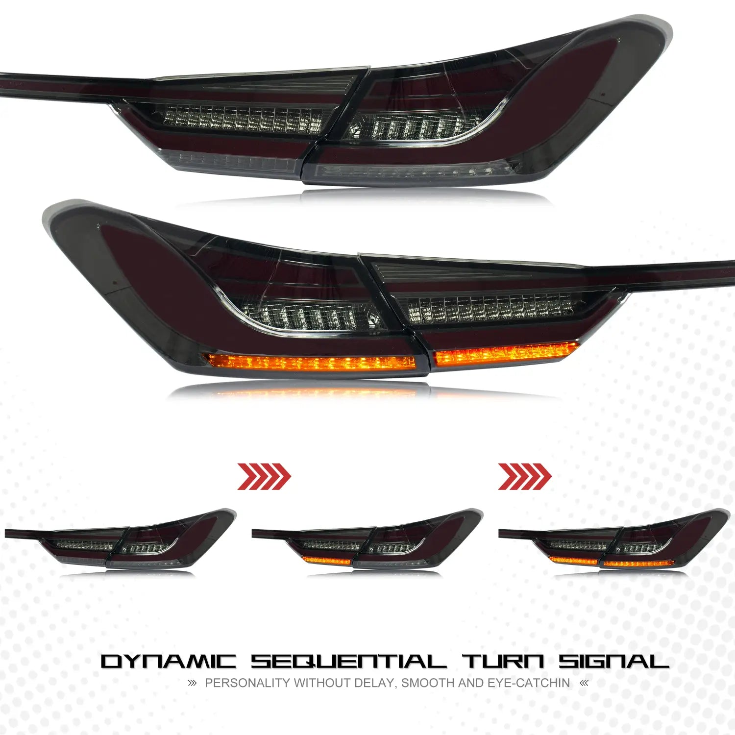 LED Tail Lights & Trunk Lamp for Toyota Camry 2018 2019