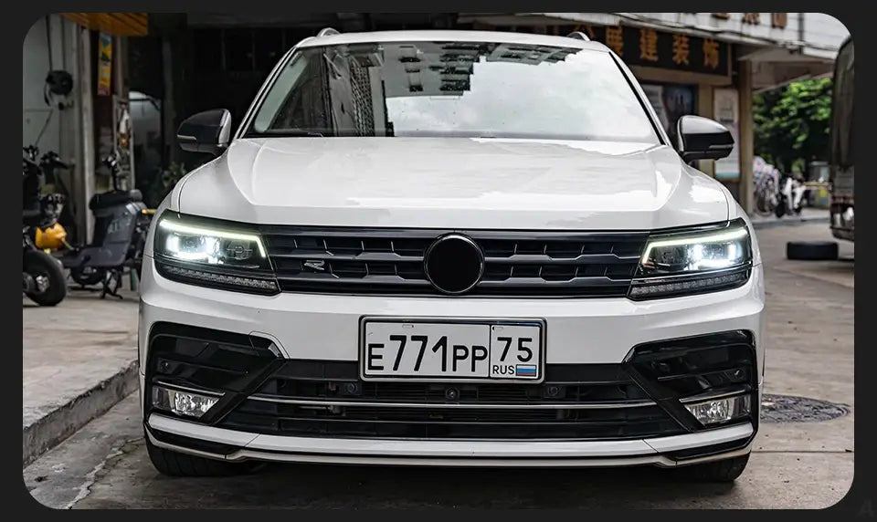 VW Tiguan Headlights 2017-2021 Tiguan LED Headlight DRL Hid