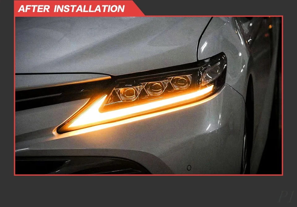 Car for Toyota Camry 2018-2020 V60 Headlights DRL Hella LED