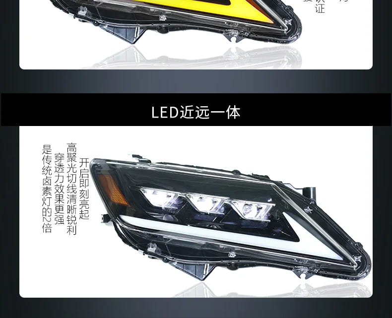 For Toyota Camry FULL LED Headlights 2012 2013 2014 Camry