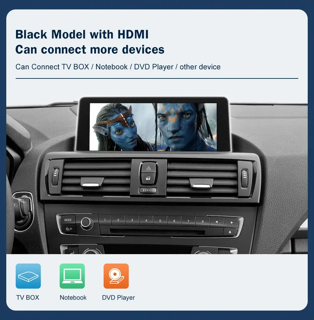 Wireless Android Auto Carplay for BMW NBT 1 2 3 4 5 7