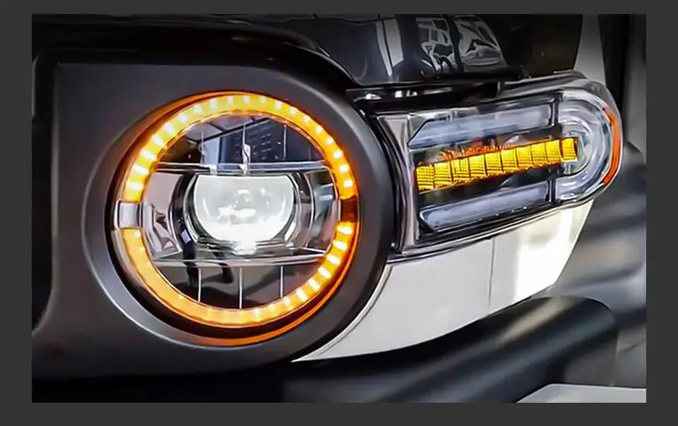 Car Styling Head lamp light for Toyota FJ Cruiser Headlights