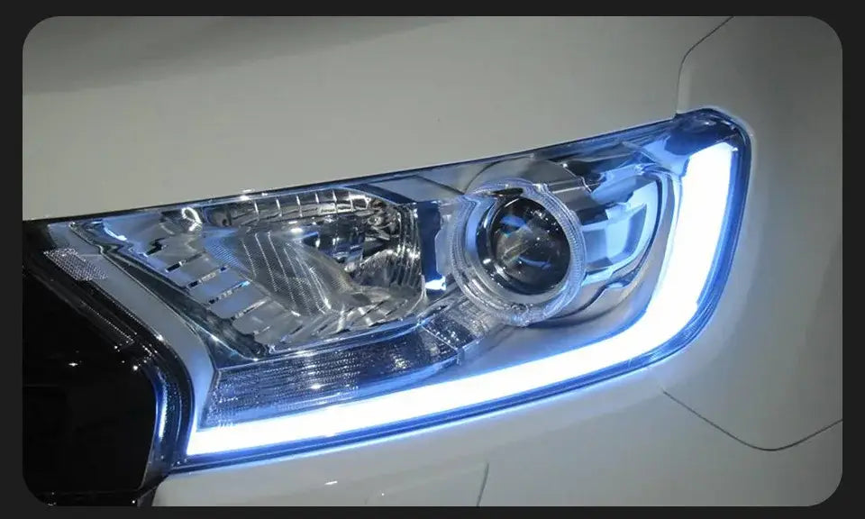 Car Styling Head lamp light for Ford Everest Headlights