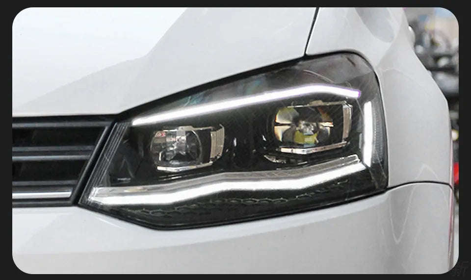 Car Styling for VW Polo Headlights 2011-2018 Vento LED